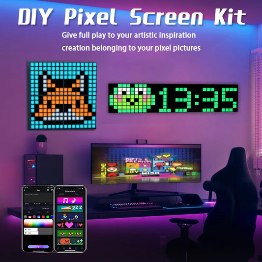 PixelArt LED Canvas: Customize Your Space!